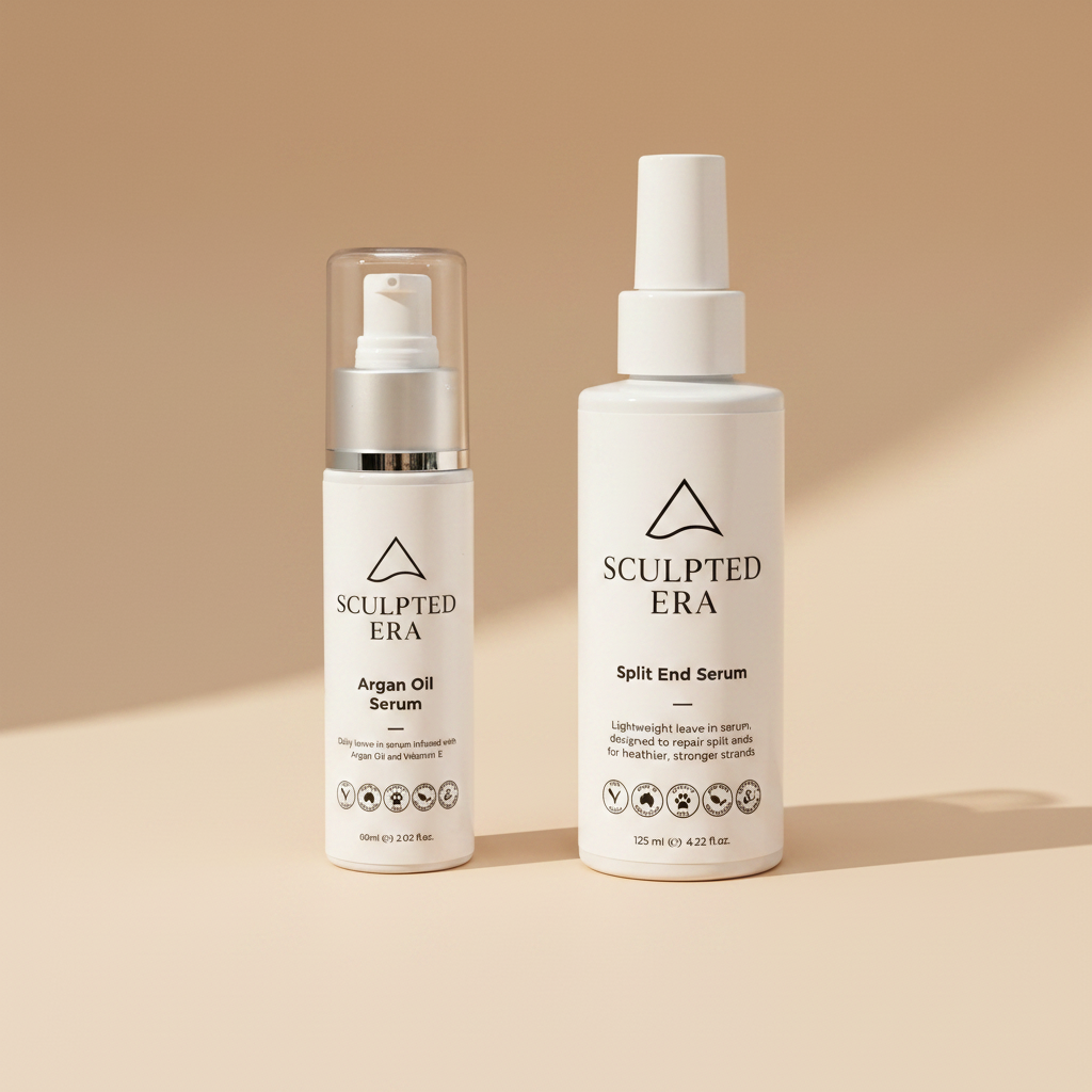 Hair Repair Duo - Sandy Beige Background
