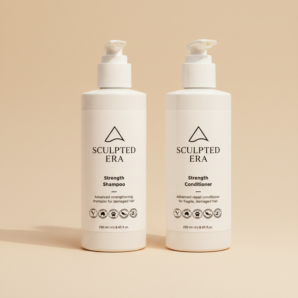 Strength Shampoo & Conditioner - Sandy Beige